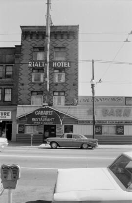 [1139-1140 Granville Street - The Barn and Rialto Hotel]