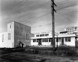 Street view of Western Vinegars Ltd. industrial building at 1055 East Cordova