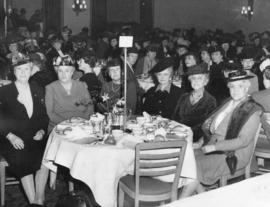 [Past presidents of the Women's Canadian Club at a Jubilee luncheon]