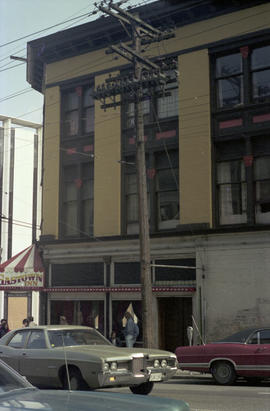 [Side view from Cambie Street of 310 Cambie Street - Gastown Hotel, 1 of 3]