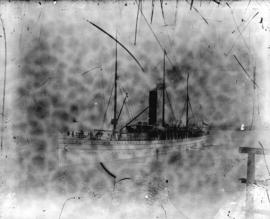 [Canadian Australian Royal Mail ship S.S. "Miowera" in Burrard Inlet]