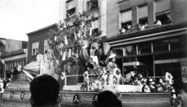 A Japanese float in a parade to celebrate the Coronation