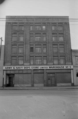 [148-150 Alexander Street - Army and Navy Department Store Limited Warehouse No. 5]