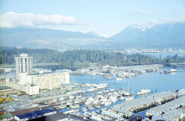 British Columbia - Vancouver skyline : Westcoast bldg. and scenery from inside