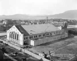 Seaforth Highlanders Armoury [under construction on the east side of the 1700 Block Cedar Street]