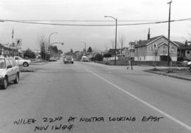 Nootka [Street] and 22nd [Avenue] looking east