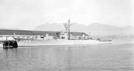 J.N.S. Uranami (Japanese Navy D.E. 105) [at dock]