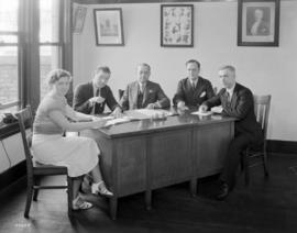 Musicians Union Officials [at 319 West Pender Street]