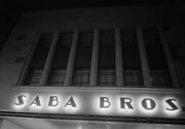 Neon signs : Saba Bros