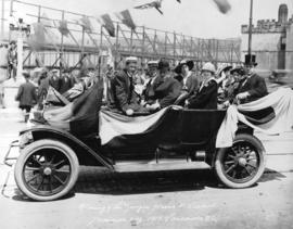 Opening of the Georgia-Harris Street Viaduct.  Dominion Day 1915.  Vancouver, B.C.