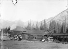 C.P. Rly. station, Banff, N.W.T.