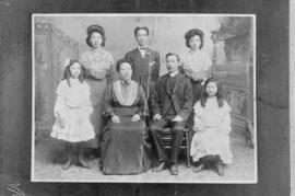 Chinese missionary and family