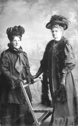 [Mrs. Hugh Boyd (nee Mary McColl) and an unidentified woman]