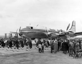 [Canadian Pacific Airlines christening of the "Empress of Vancouver"]