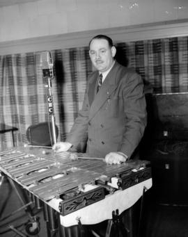 [Mr. Williamson playing a xylophone] in C.B.C. studio