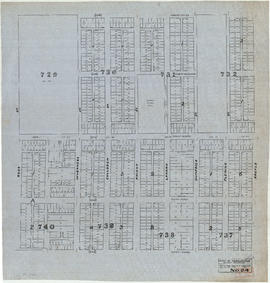 Sheet No. 24 [Argyle Street to Forty-fifth Avenue to Ross Street to Fifty-third Avenue]