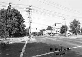 East Boulevard and 49th [Avenue looking] west