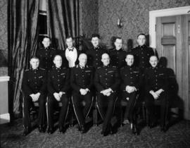 Army Service Corps. - Officer's group and Banquet, Hotel Georgia