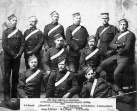 [The Commandant of the Royal School of Artillery and Officers of the 2nd Battalion, 5th Regiment ...