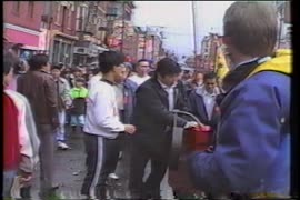 1991 - Year of the sheep (ram), Chinese New Year  - Parade, Vancouver, B.C.