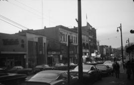 100 block East Pender Street streetscape