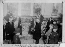 Duke of Devonshire unveils Police Memorial Tablet