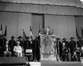 1965 P.N.E. Opening Ceremonies on Outdoor Theatre stage