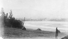 [Northern view of False Creek Flats from Mount Pleasant]