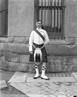 [Regimental Sergeant Major David Nelson of the 72nd regiment of the Seaforth Highlanders of Canad...