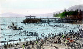 Bathing Beach, English Bay, Vancouver, B.C.