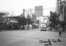Granville and Smithe [Streets looking] north