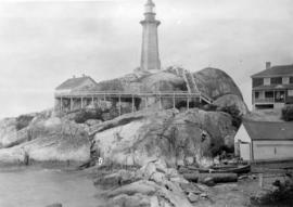 Point Atkinson lighthouse, keeper's house etc.