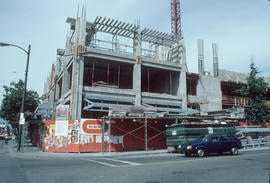 Construction site on Main Street