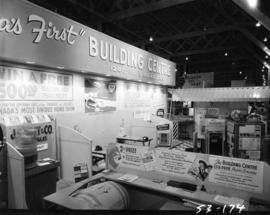 Canada's First Building Centre display of various companies' products