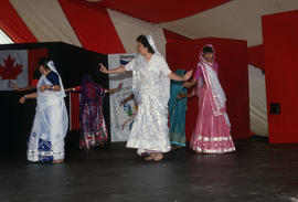 Dance performance during the Centennial Commission's Canada Day celebrations