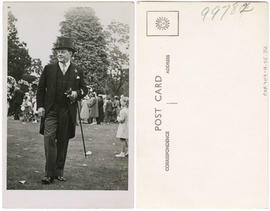 Lieutenant-Governor Hamber at Government House garden party