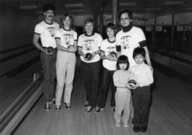 Group at "Big Brothers Bowl for Millions" event