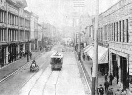 [Cordova Street looking west from Carrall Street]