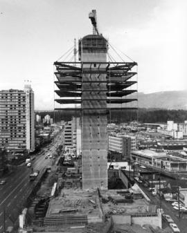 [Westcoast Building under construction - 1333 West Georgia Street]