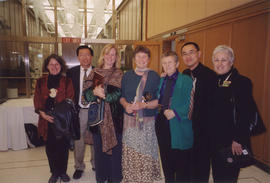 Paul Yee and others at National Library of Canada for MASC award
