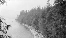 [View of Third Beach at Stanley Park]