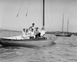 Yachting - The "Lady Pat" and crew - taken for News Herald