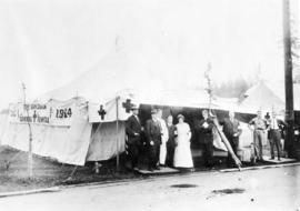 [The Vancouver General Tent Hospital at the Vancouver Exhibition]