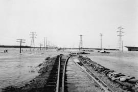 May 1950, CNR [Canadian National Railway] spur line to plant