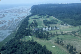 [Aerial view from helicopter] - Shaughnessy Golf Club House