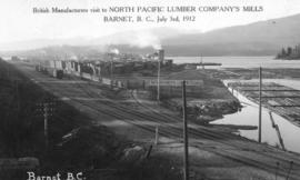 British Manufacturers Visit to North Pacific Lumber Company's Mills