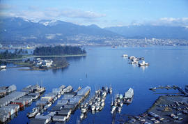 British Columbia - Vancouver skyline : Westcoast bldg. and scenery from inside