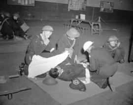 A.R.P. first aid competition [at] Seaforth Armouries