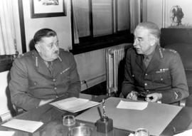 [Major General J.C. Murchie and Lieutenant General Kenneth Stuart]