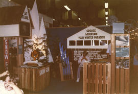 Grouse Mountain Resort display booth